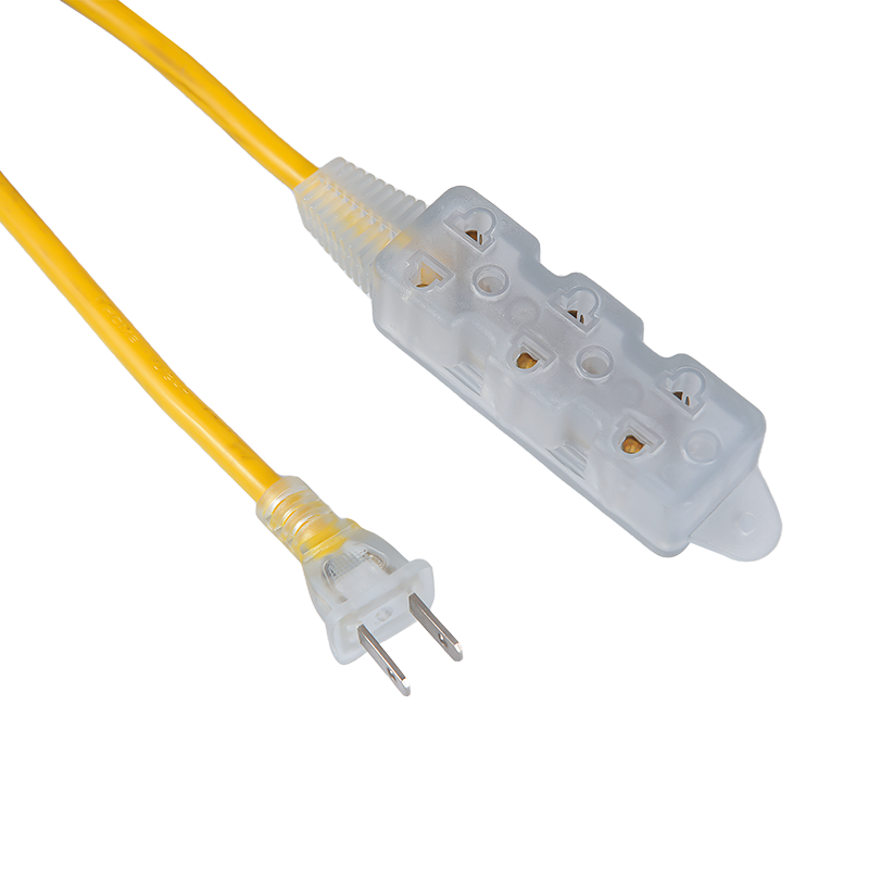 Indoor Extension Cord, With Light American Plug MD-101/MD-108D