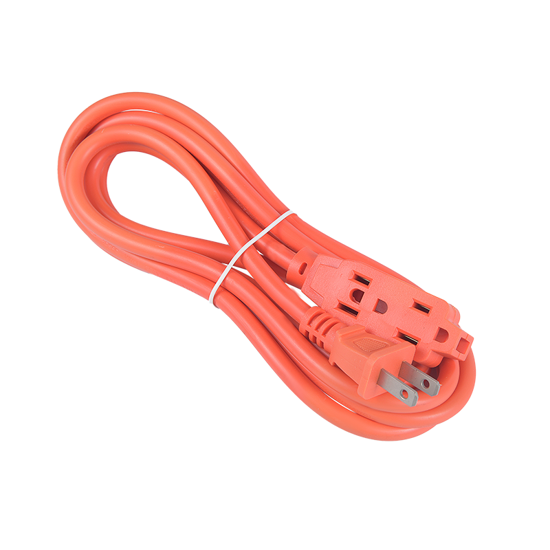 American indoor/outoor Extension Cord, Orange MD-101+MD-109B SJT