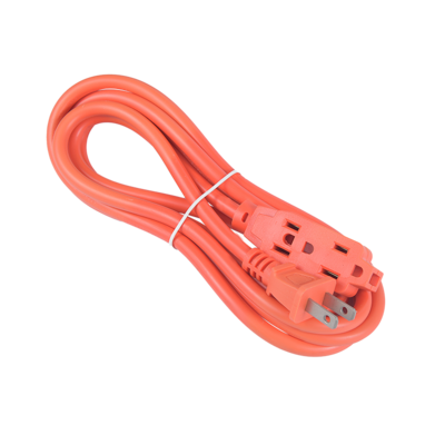 American indoor/outoor Extension Cord, Orange MD-101+MD-109B SJT