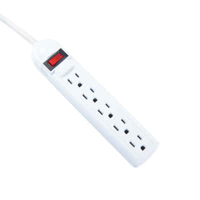 5 Outlet Power Strip With surge   American Power Strip MD-805