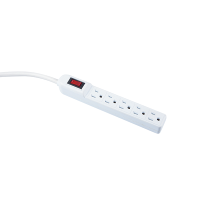 5 outlet slim line power strip With surge American Power Strip MD-805A