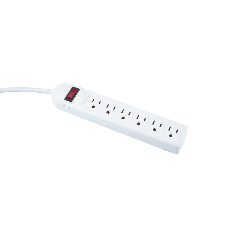 6 Outlet Power Strip Power WITH SURGE Protector, Extension MD-806G